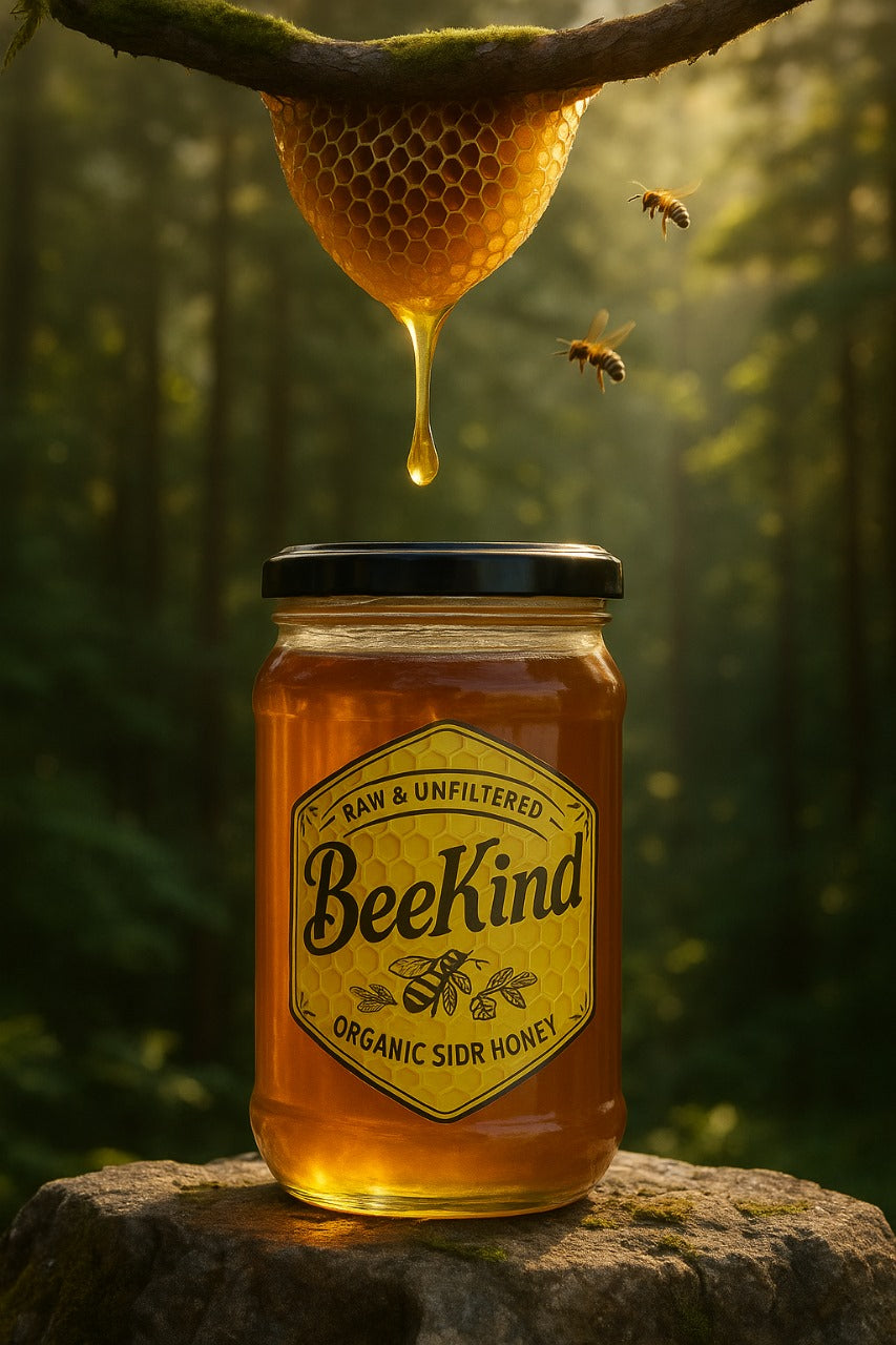 Beekind ® Organic Sidr Honey (بیری کا شہد)